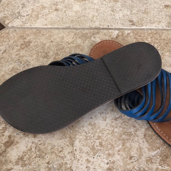 TSAKIRIS Leather SANDALS made in Greece - Picture 6 of 7